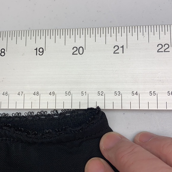 AG PNK/BLK Garter Belt, 3X.  13H - Picture 6 of 6